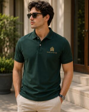 Signature Polo – Forest Green