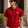 Signature Polo – Crimson Red