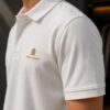 Signature Polo – Ivory White