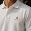 Signature Polo – Ivory White