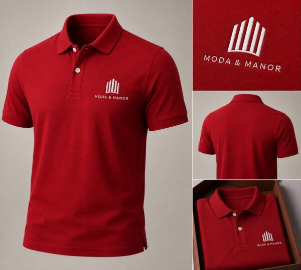 WhatsApp Image 2026-08-07 at 4.13.03 PM Signature Polo – Crimson Red