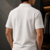 Signature Polo – Ivory White