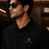 Signature Polo – Onyx Black