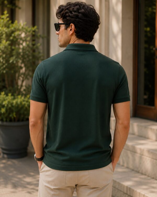 Signature Polo – Forest Green
