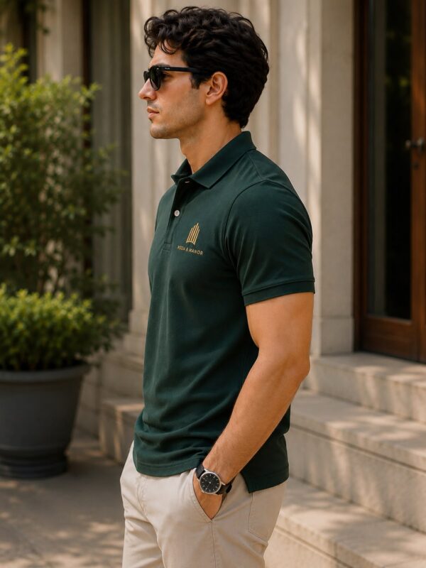 Signature Polo – Forest Green