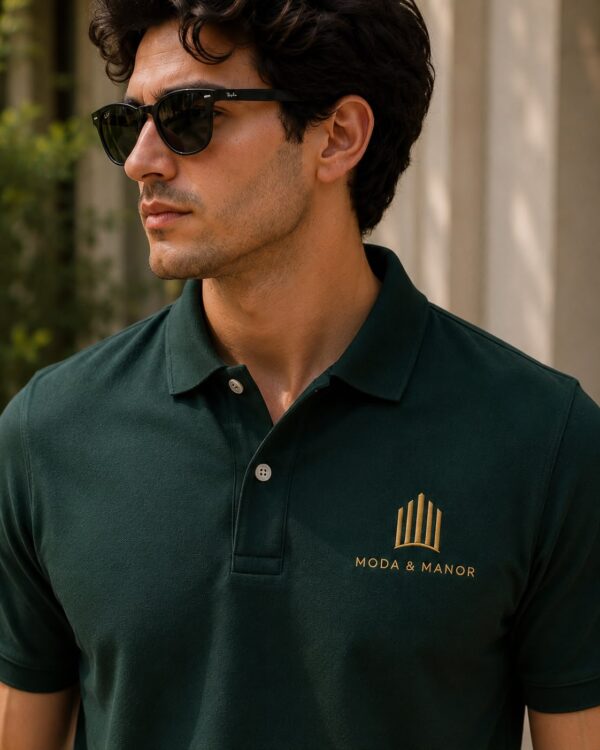Signature Polo – Forest Green