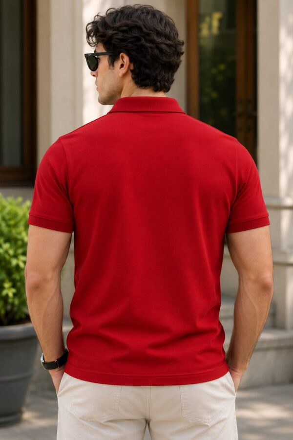 WhatsApp Image 2026-08-07 at 4.29.06 PM (1) Signature Polo – Crimson Red