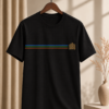 Strata Black Tee