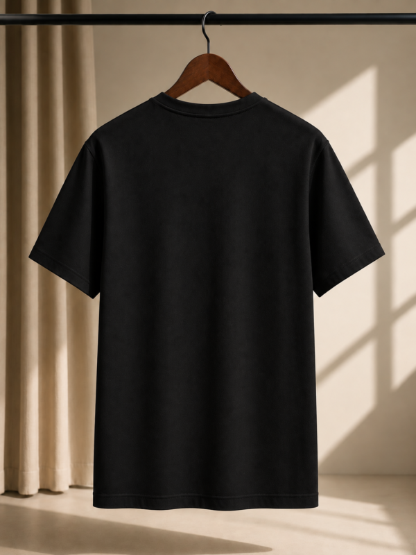 Strata Black Tee